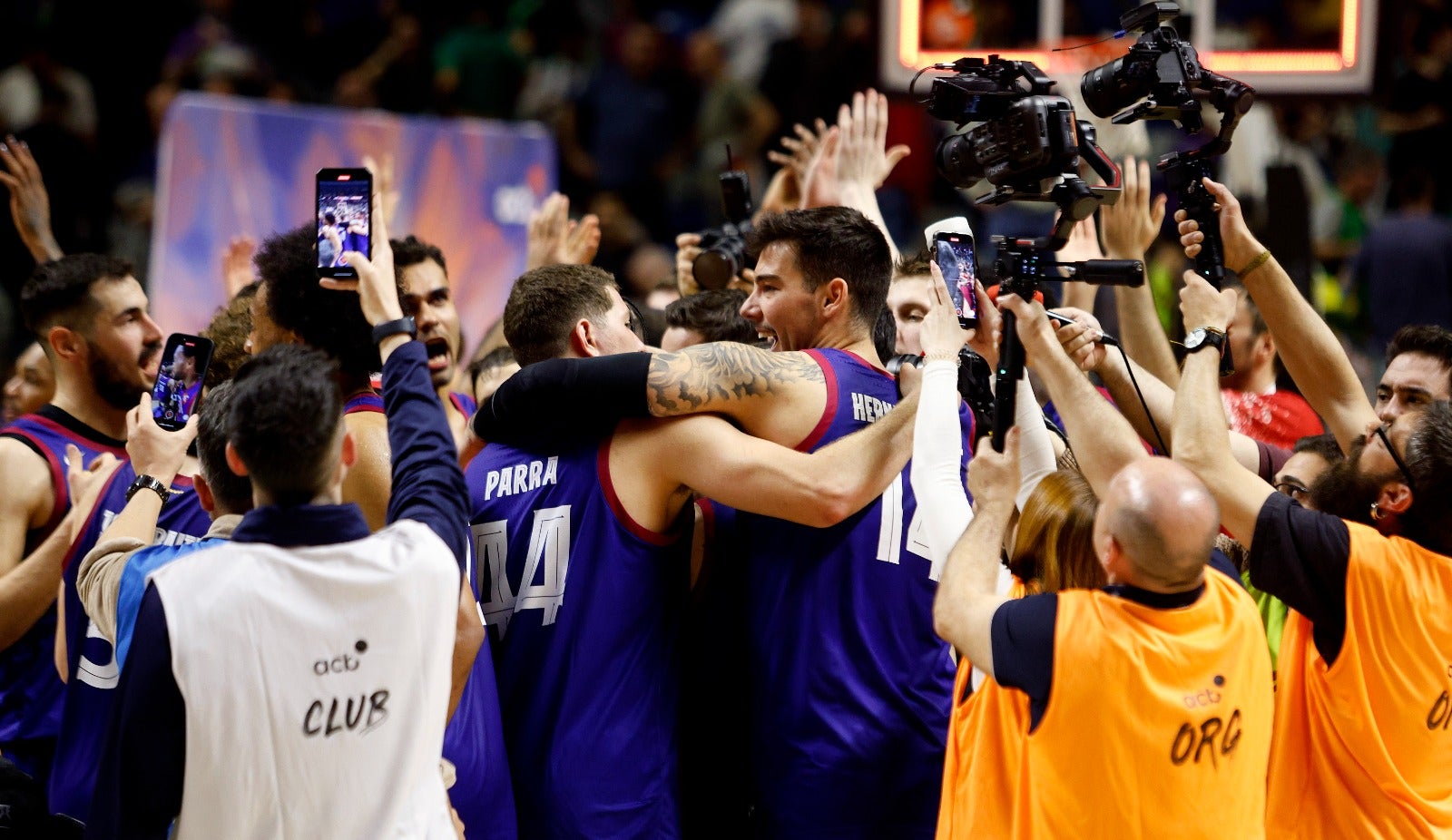 Copa del Rey de baloncesto en Málaga: el Barcelona- Maxi Manresa, en imágenes