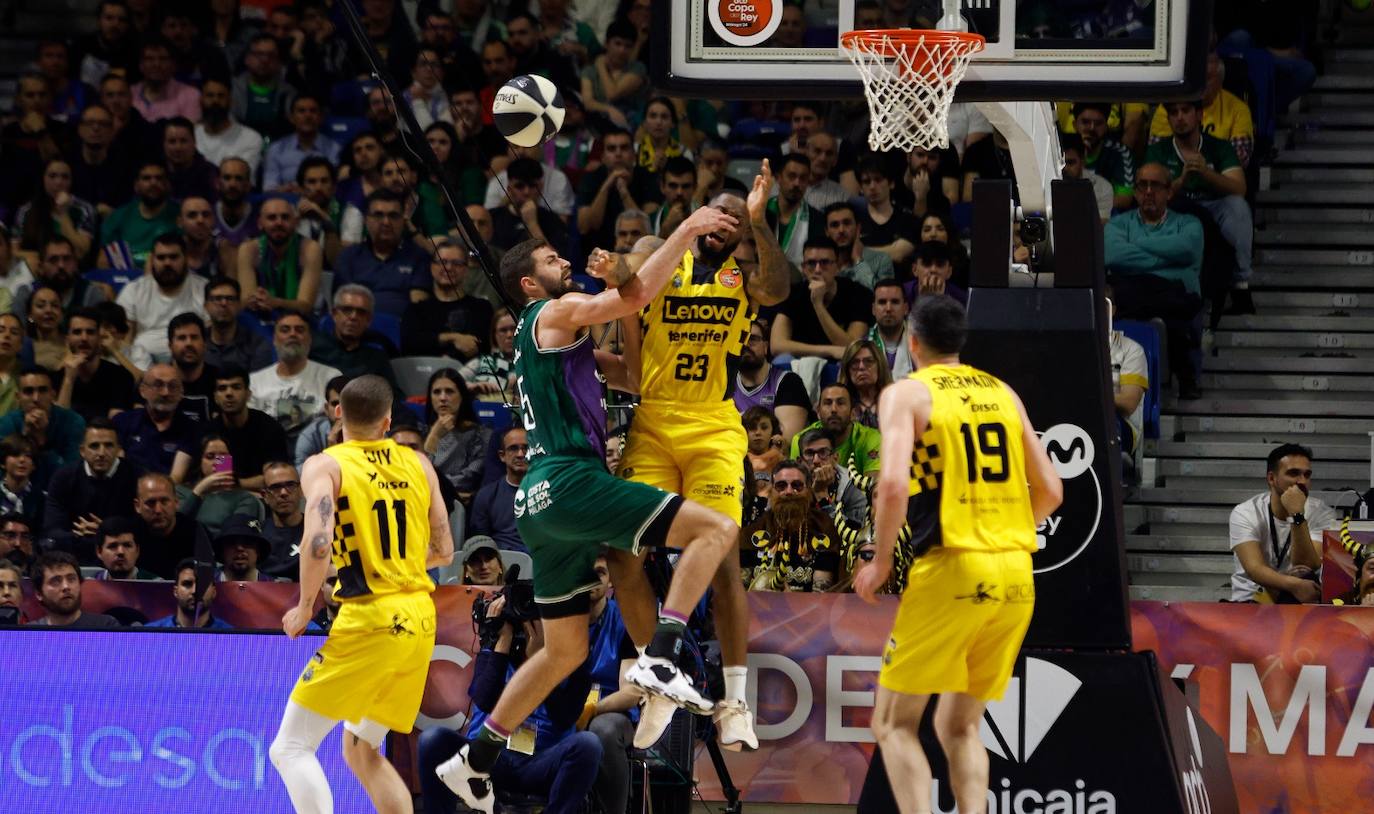 El Unicaja- Lenovo Tenerife de la Copa del Rey, en imágenes