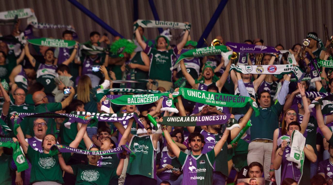 El Unicaja- Lenovo Tenerife de la Copa del Rey, en imágenes