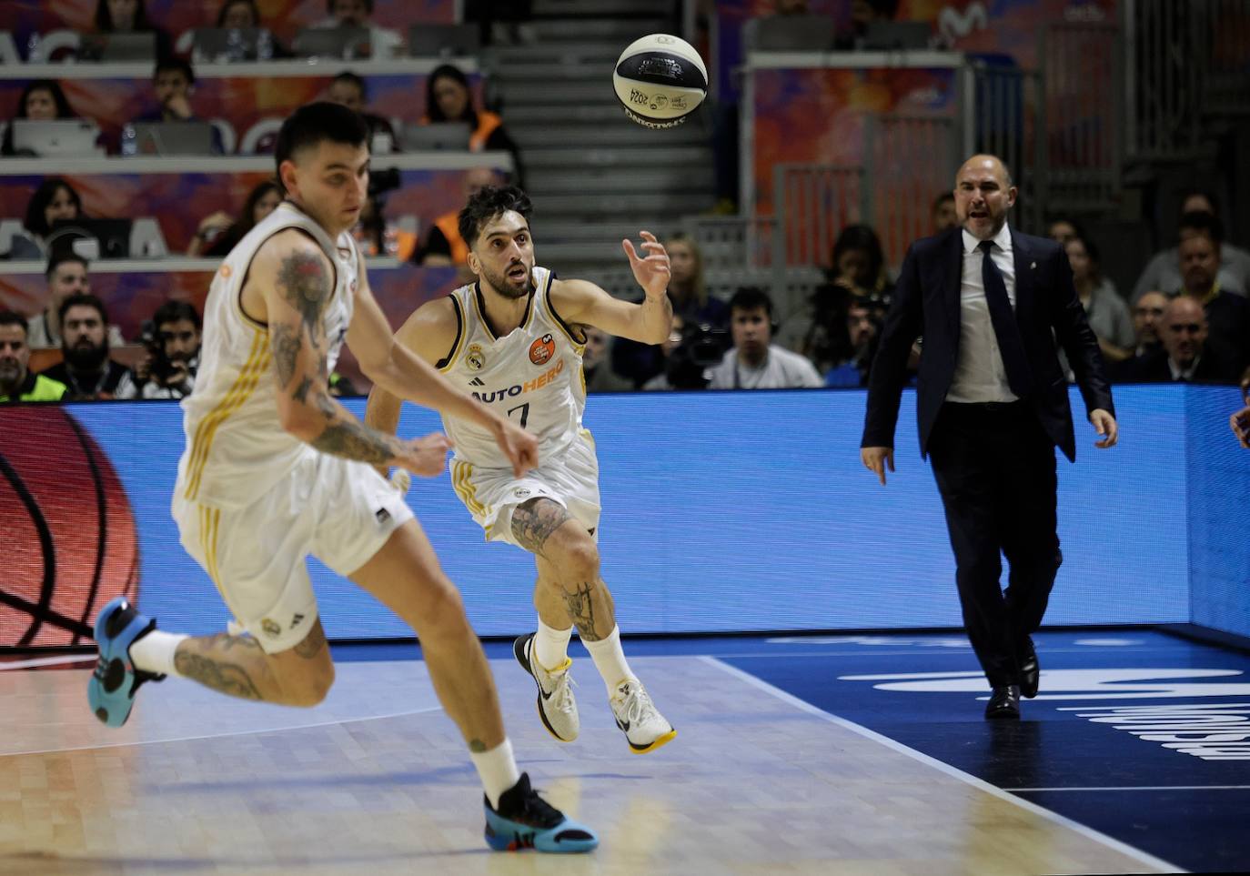 El Real Madrid - Valencia Basket, primer partido del sábado