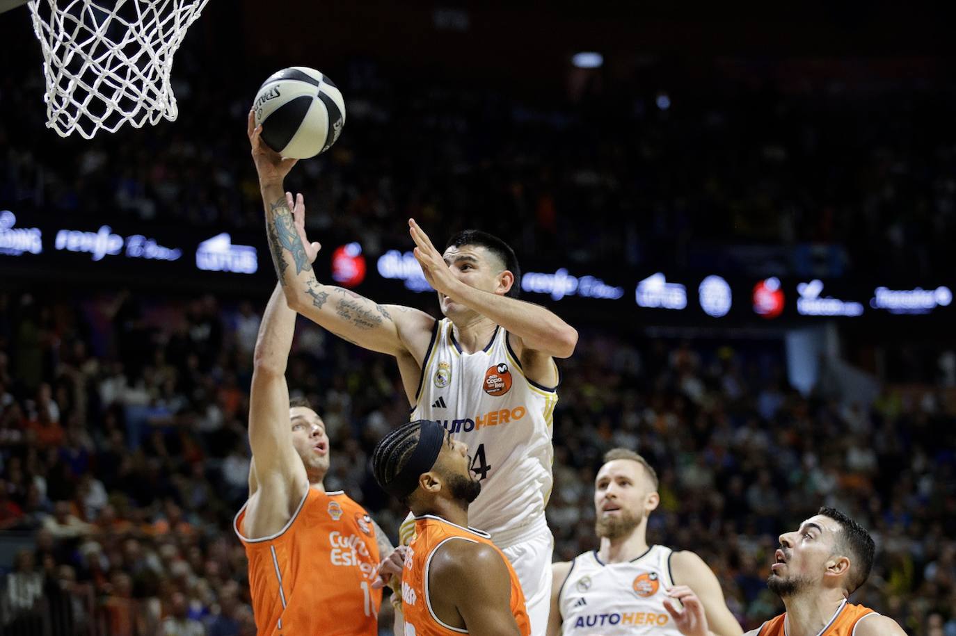 El Real Madrid - Valencia Basket, primer partido del sábado