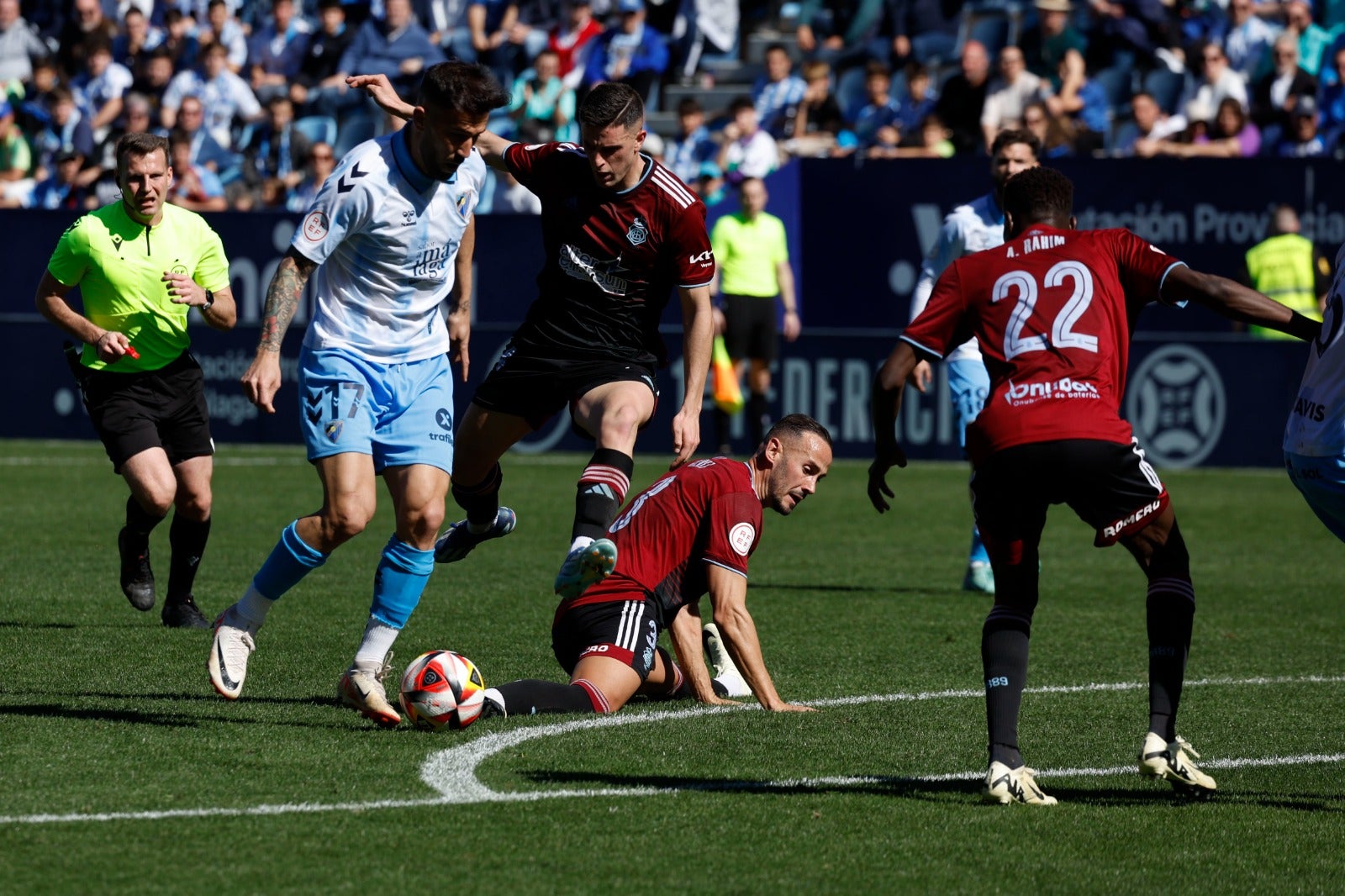 La espectacular victoria del Málaga ante el Recreativo, en imágenes