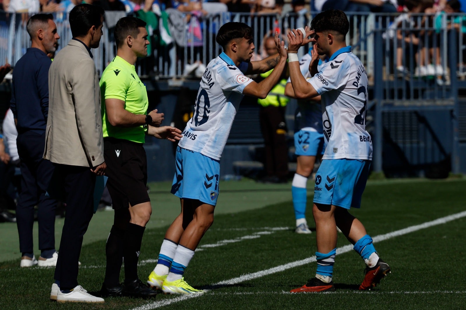 La espectacular victoria del Málaga ante el Recreativo, en imágenes