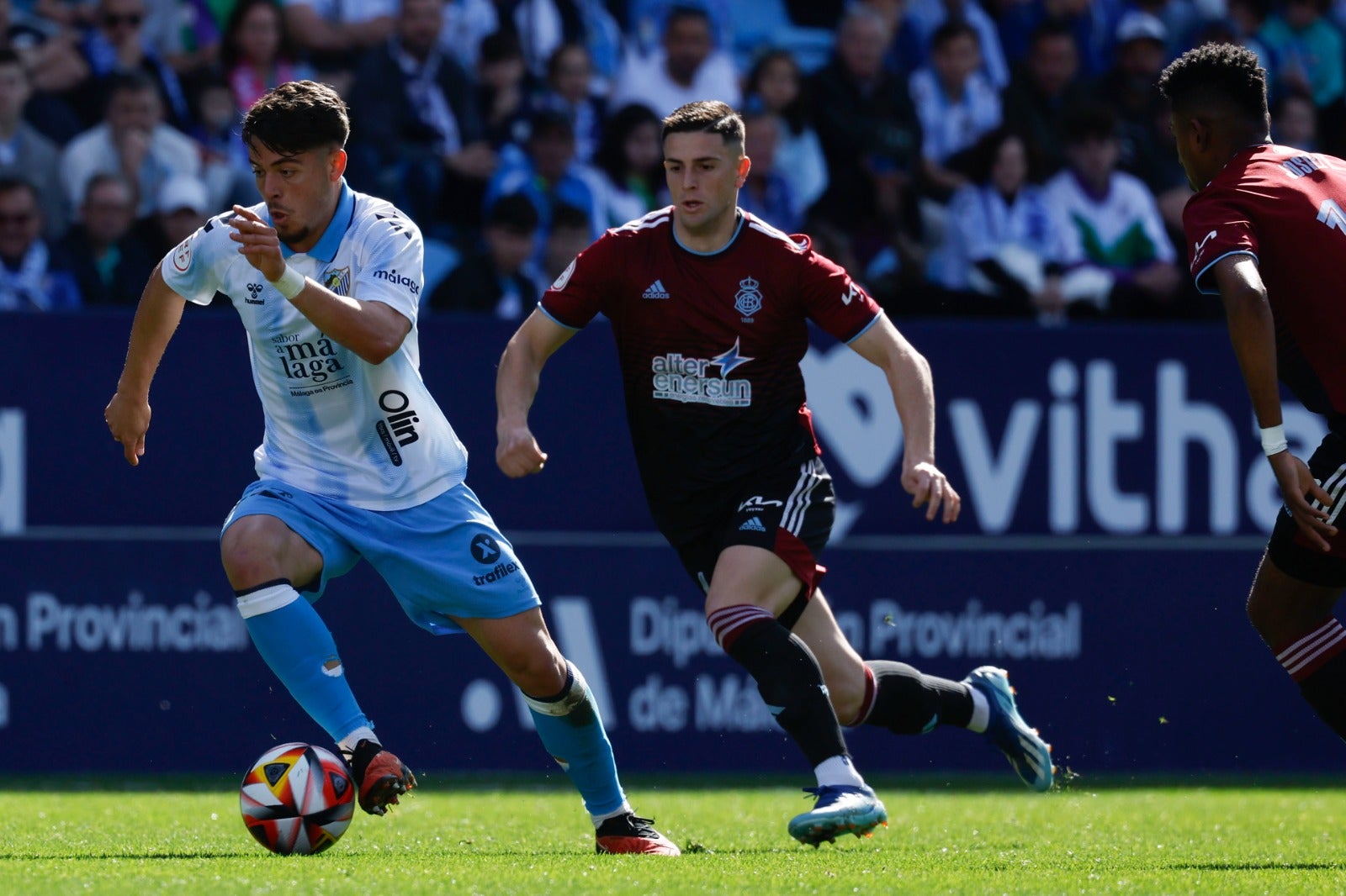 La espectacular victoria del Málaga ante el Recreativo, en imágenes