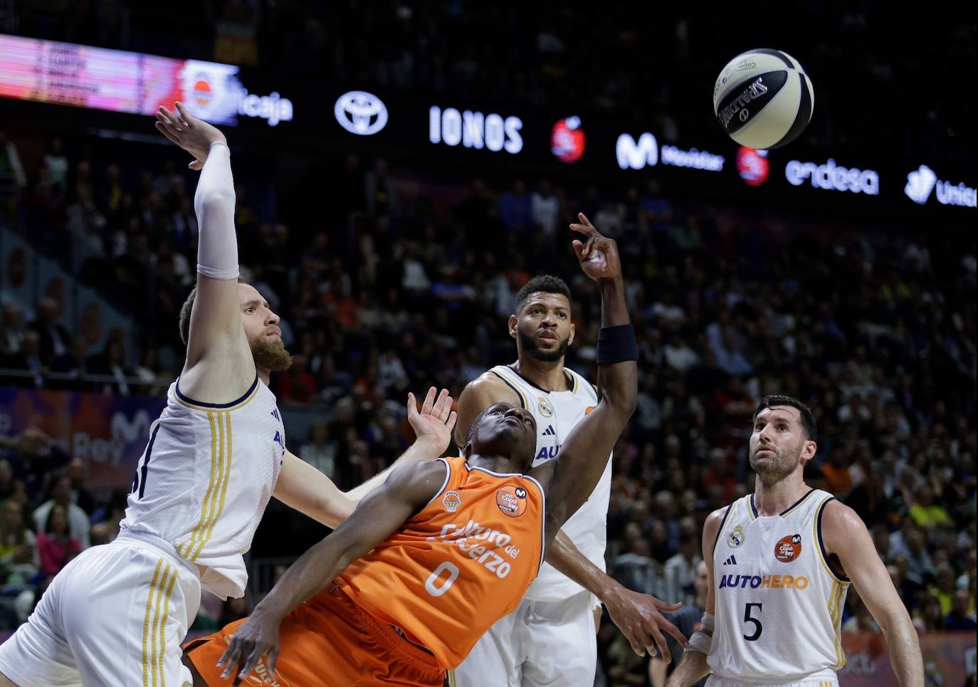 El Real Madrid - Valencia Basket, primer partido del sábado