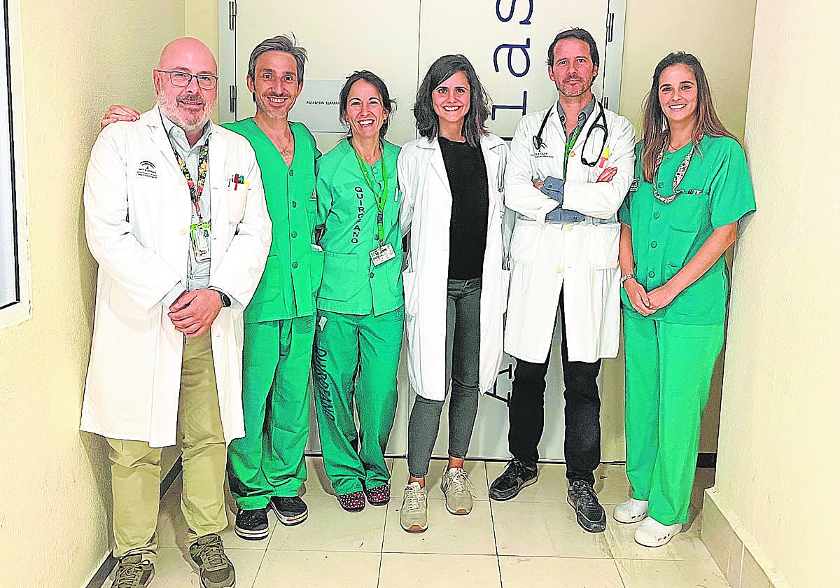 Equipo de investigadores de la UMA e IBIMA.