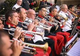 La unidad de música del Regimiento Inmemorial del Rey Nº. 1 es una de las que tiene más tradición y es una de las más antiguas del Ejército español