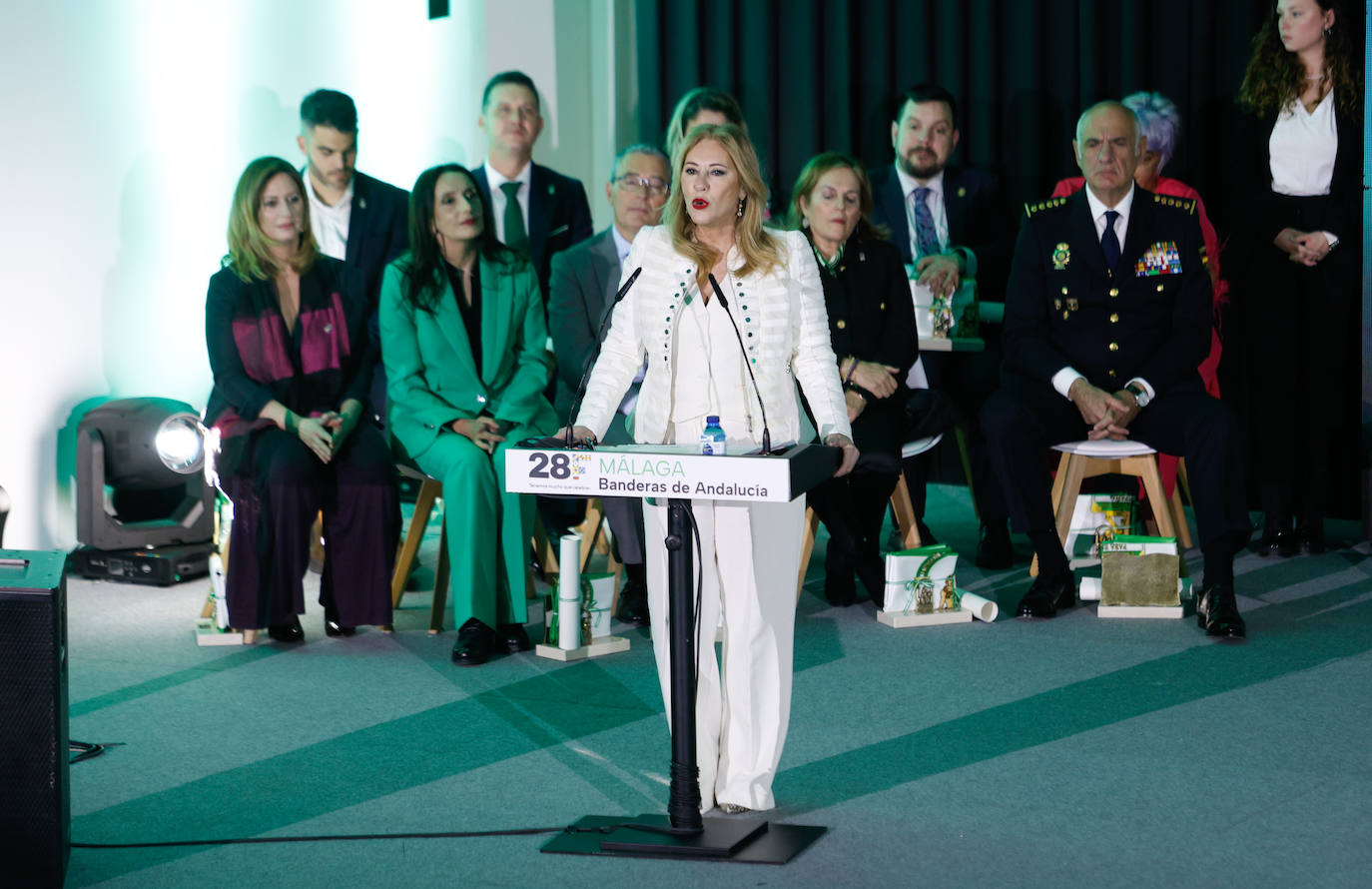 Entrega de los premios Banderas de Andalucía en Málaga