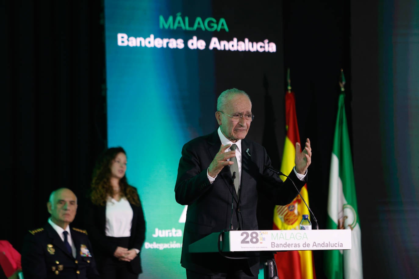 Entrega de los premios Banderas de Andalucía en Málaga