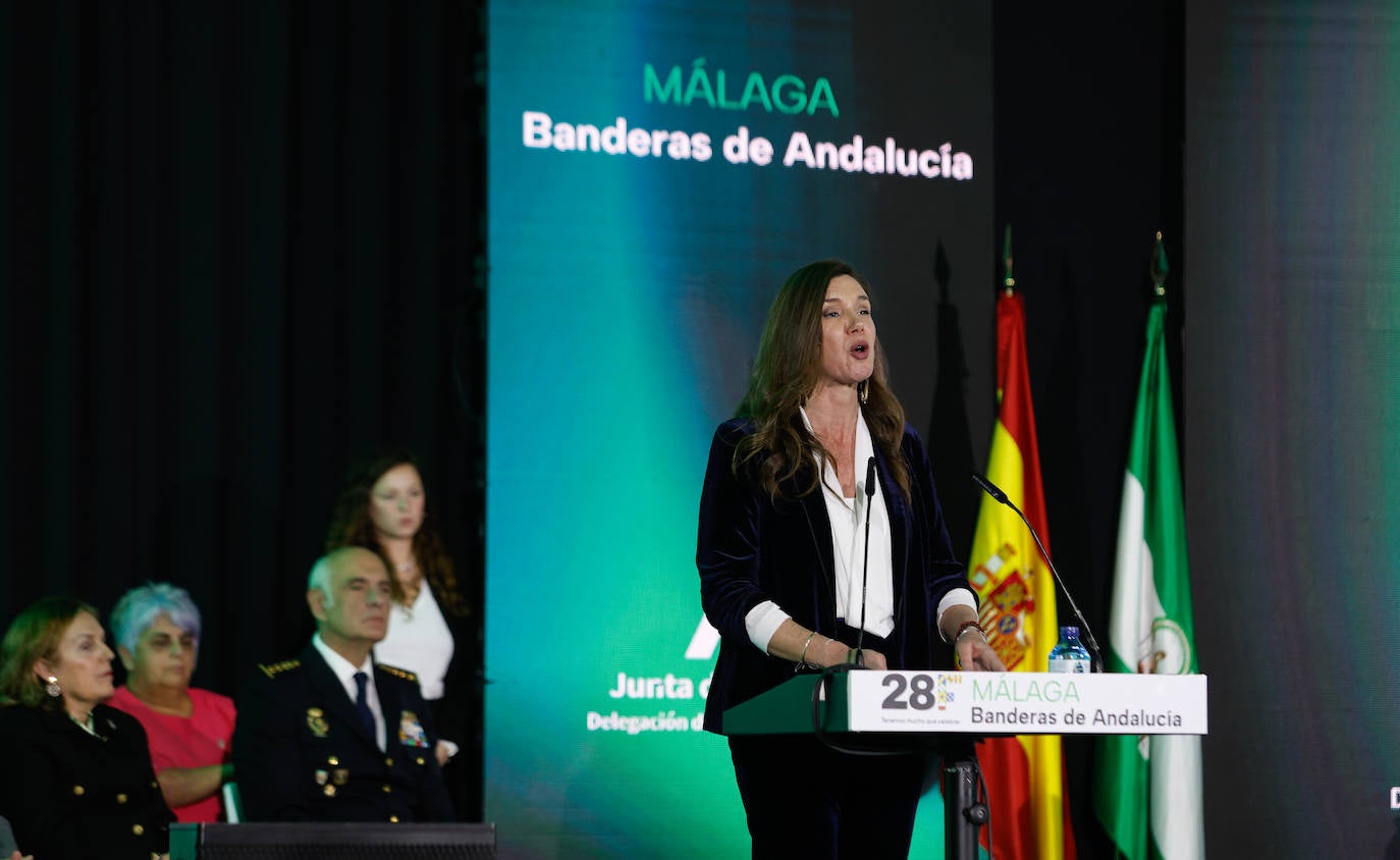 Entrega de los premios Banderas de Andalucía en Málaga