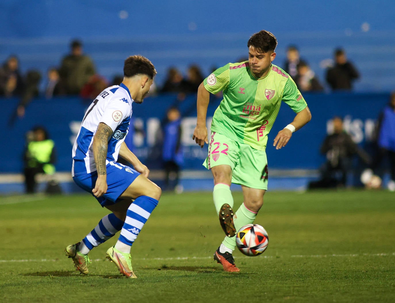 Las mejores imágenes del Alcoyano-Málaga