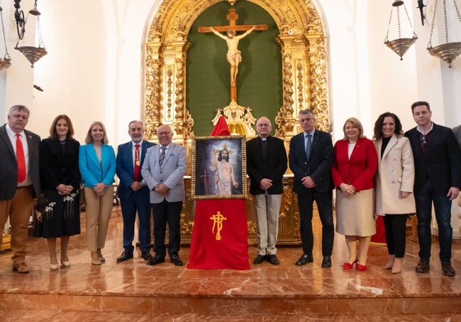 Acto de presentación del cartel anunciador de la Cofradía del Resucitado de Nerja.