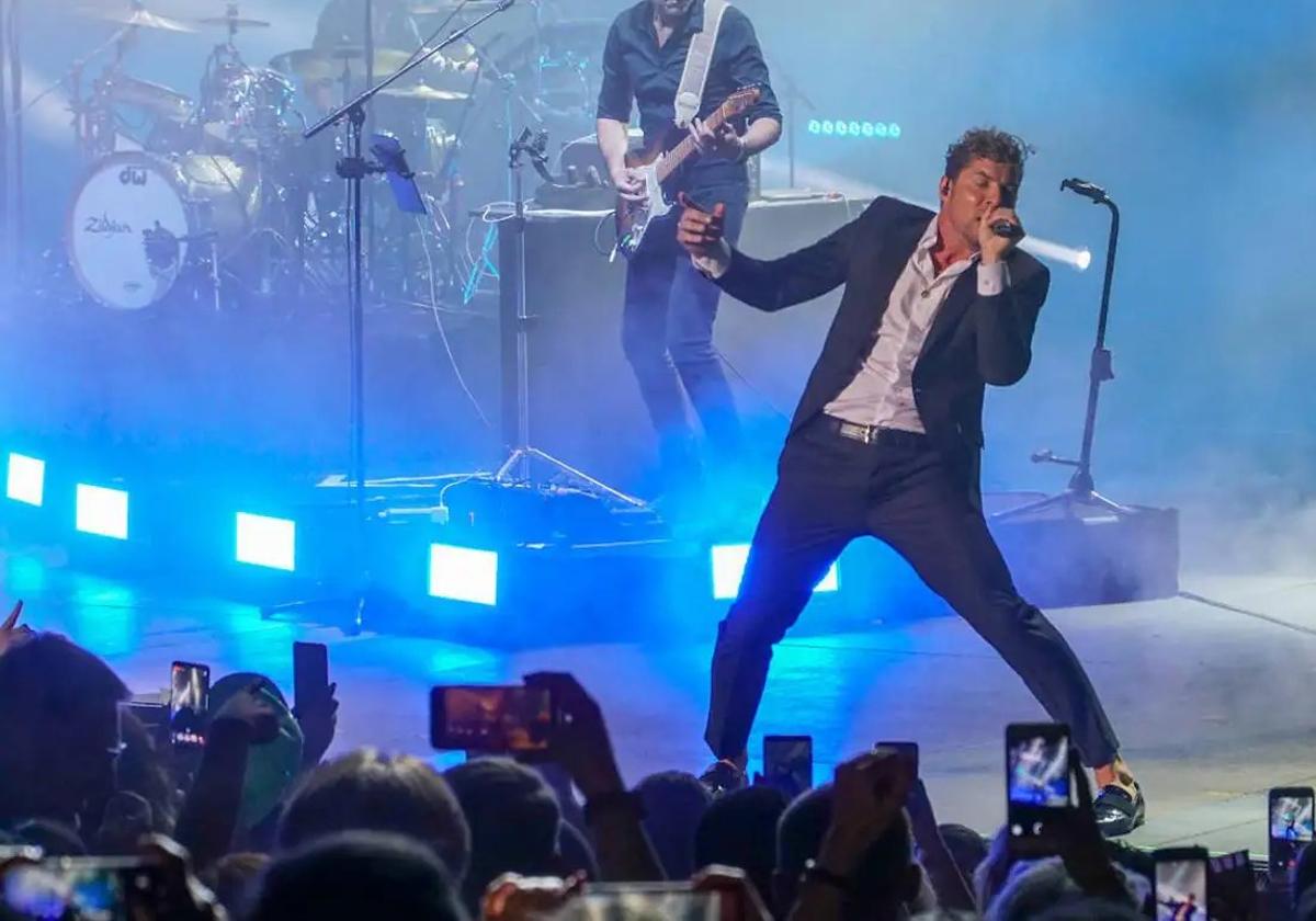 Bisbal, en un concierto anterior en Málaga.