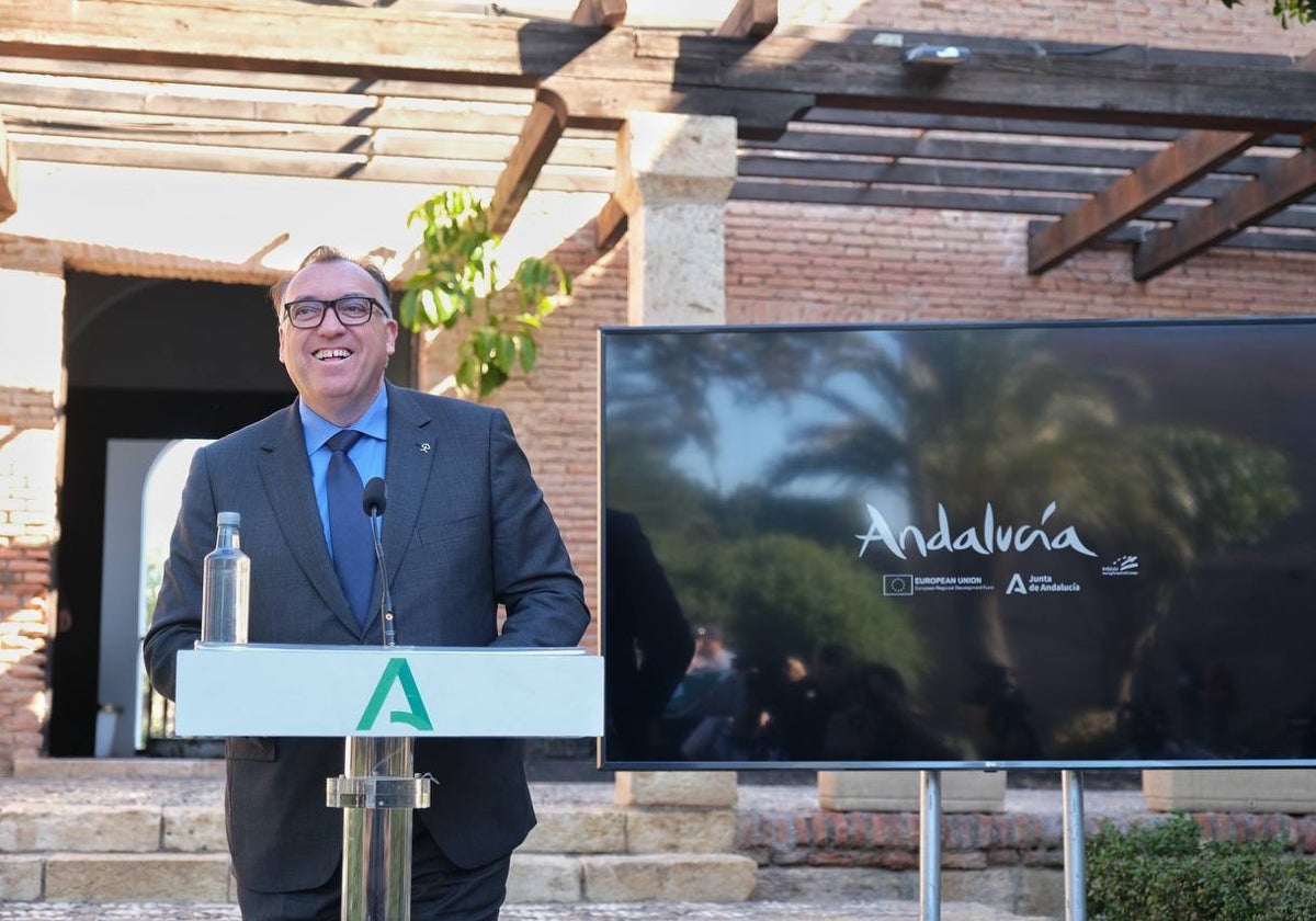 Bernal, en la presentación del despliegue de Andalucía en la ITB de Berlín.