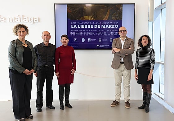 Acto de presentación de la programación del festival musical en la Diputación.