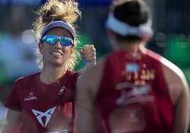 Bea González se juega este sábado su primer título de la temporada de Premier Padel