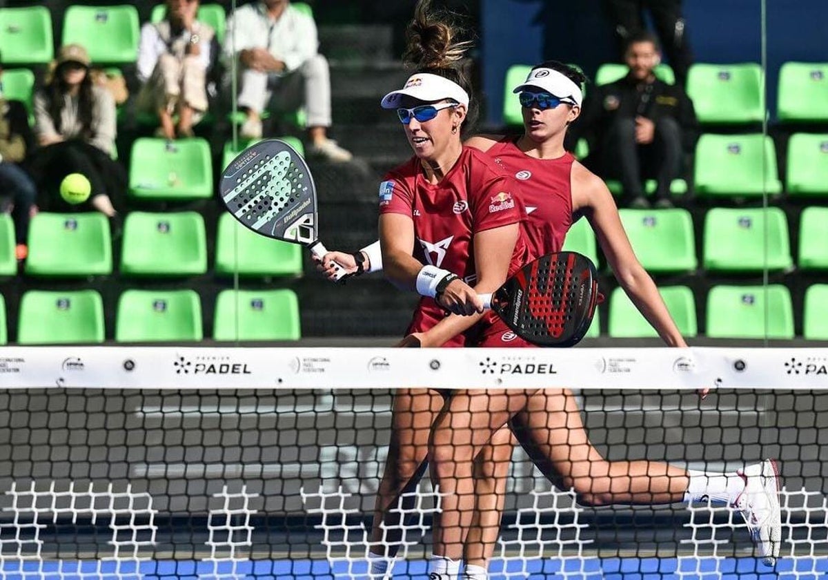 Bea González y Delfi Brea no pueden con las números uno y caen en la final de Riad