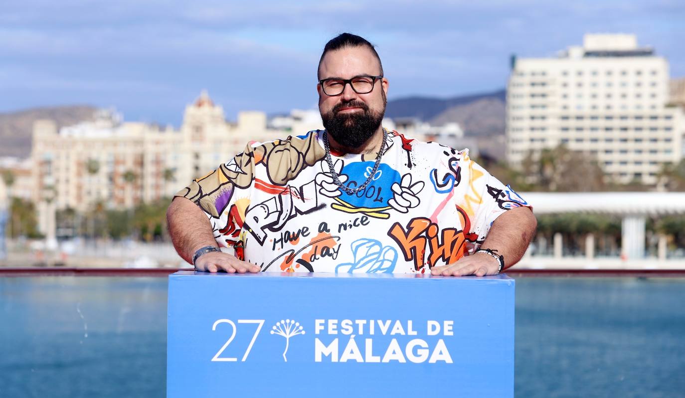 Photocall con el equipo de la película de la Sección Oficial Fuera de Concurso 'Matusalén' de David Galán Galindo. 