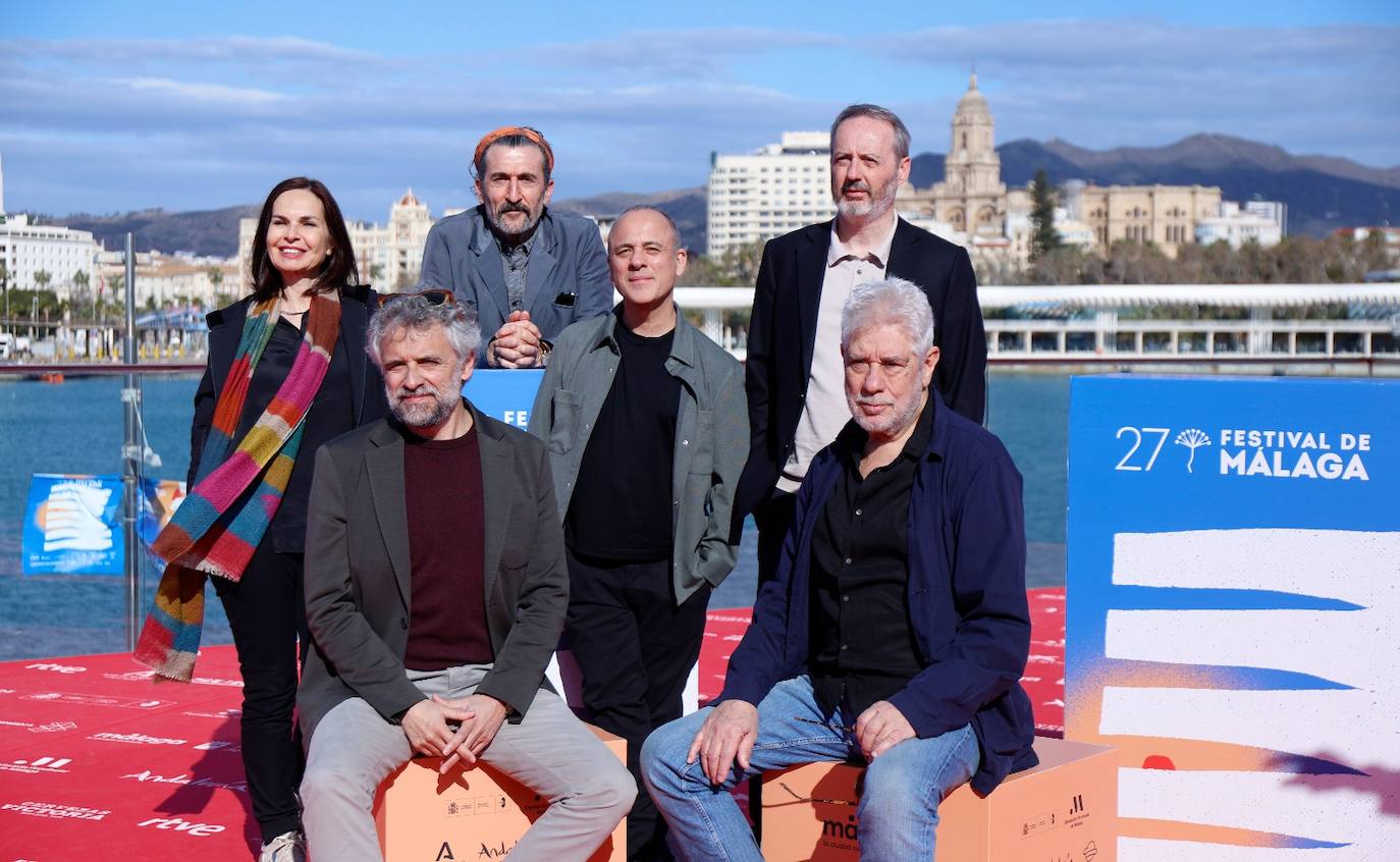 Presentación de la película 'Pájaros', largometraje de la Sección Oficial dirigido por Pau Durà y protagonizado por por Javier Gutiérrez y Luis Zahera. 