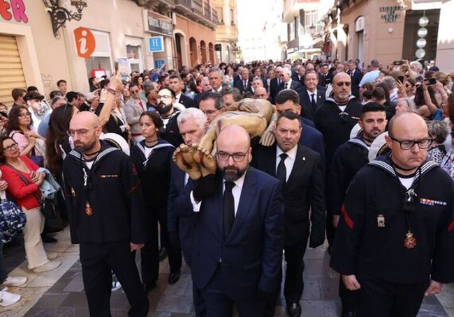 Traslado del Cristo del Santo Sepulcro.