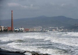 Aemet activa el aviso amarillo por fuertes vientos en Málaga