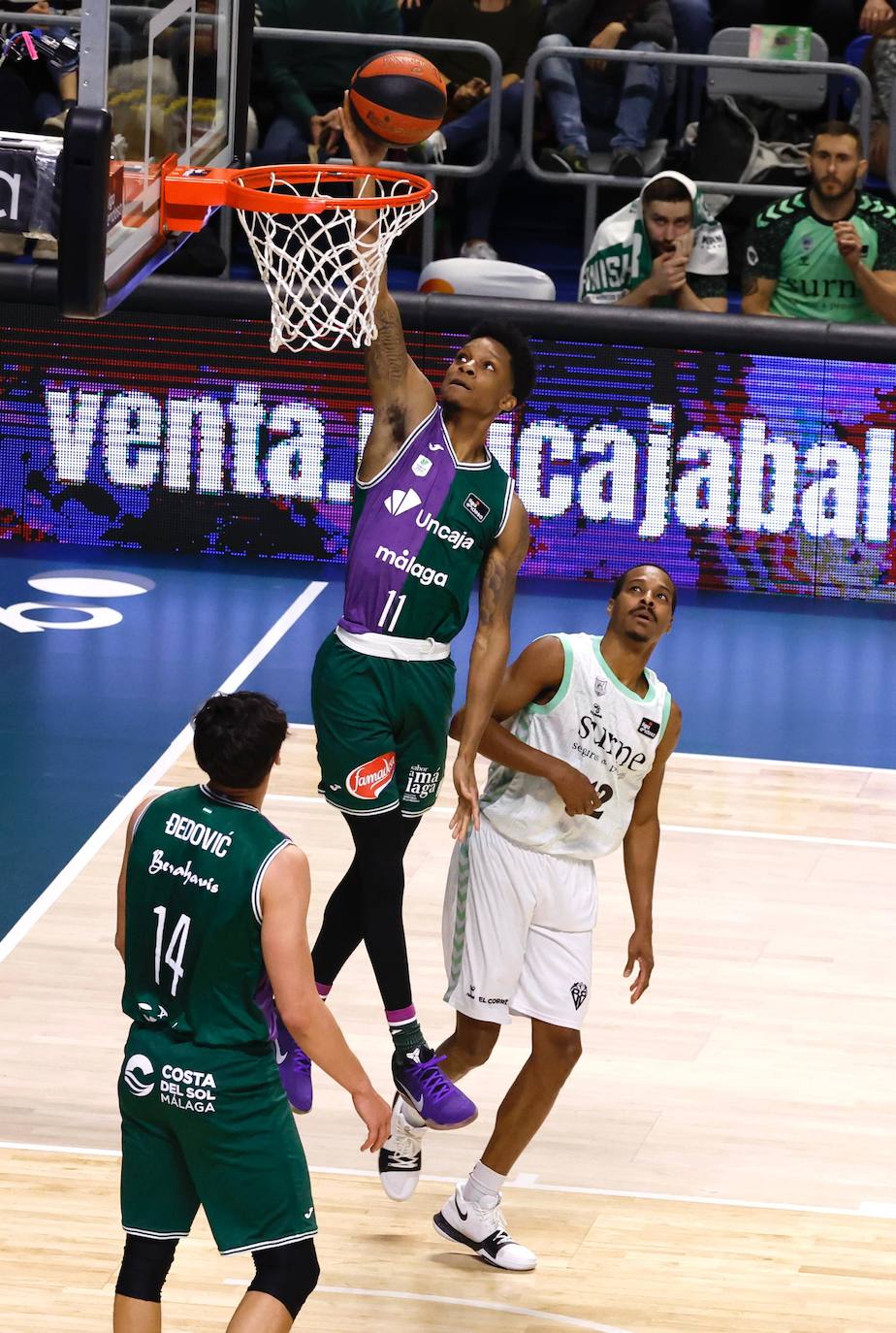 El Unicaja-Bilbao, en imágenes