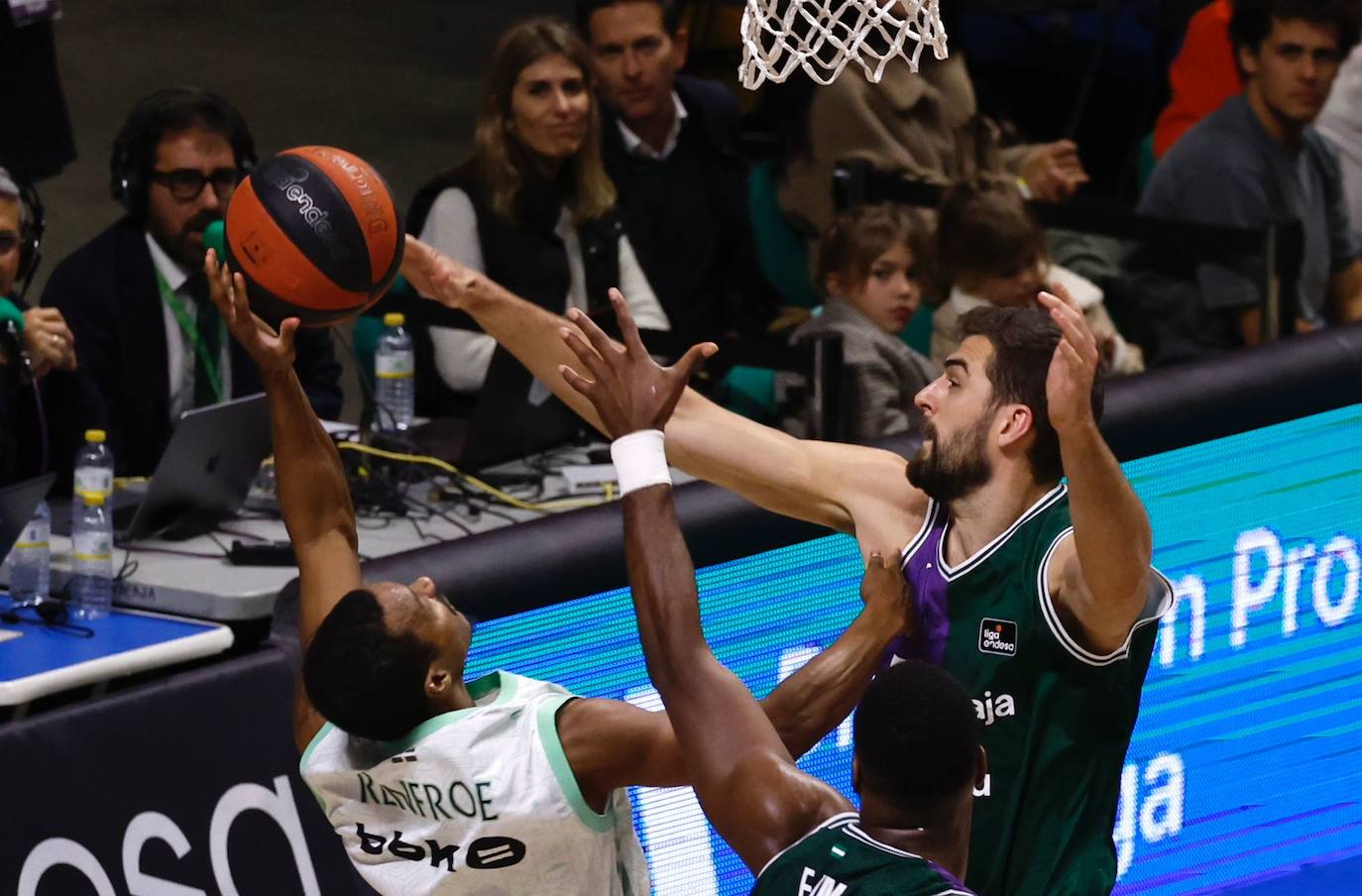 El Unicaja-Bilbao, en imágenes
