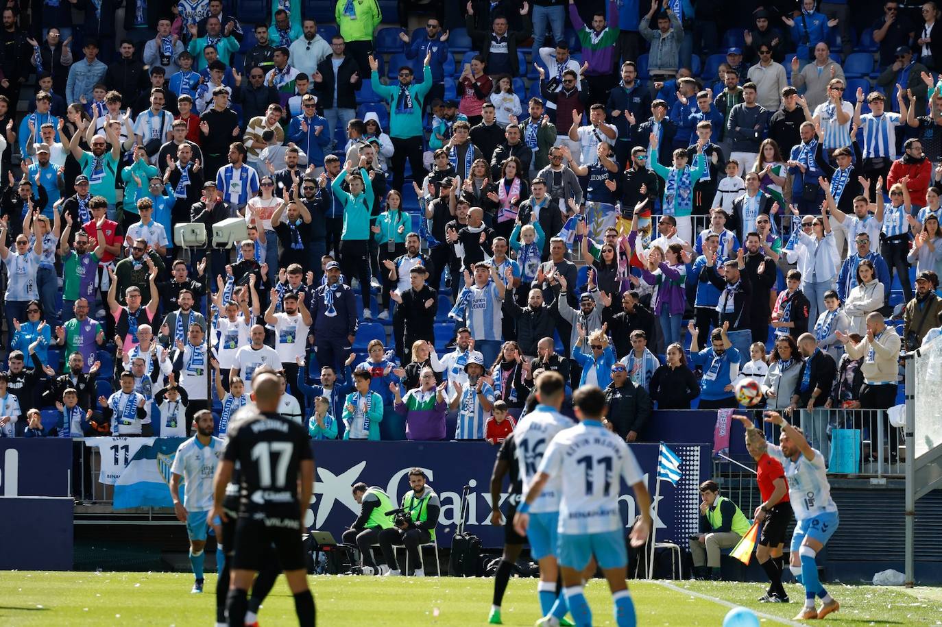 Las mejores fotos del Málaga-Ibiza