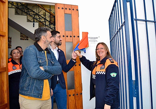 Momento de la inauguración de la nueva sede.