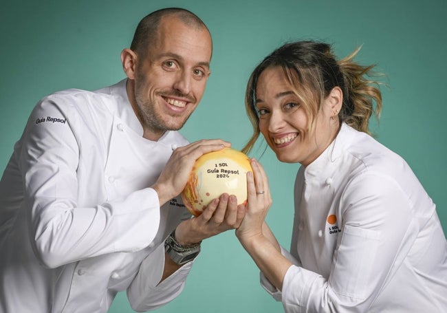 Diego Aguilar y Cristina Cánovas, cocineros y propietarios de Palodú.