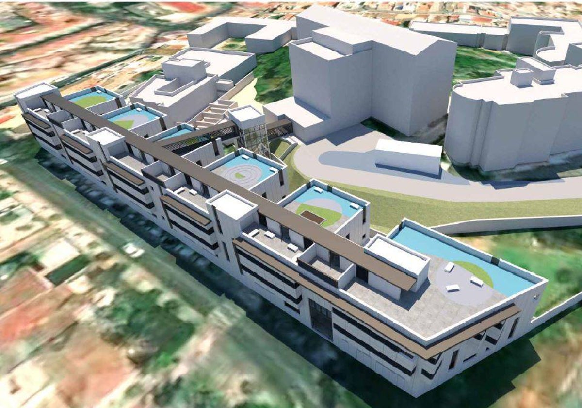 La ampliación del centro de las Hermanas Hospitalarias de Málaga sigue en trámites un año después de su aprobación