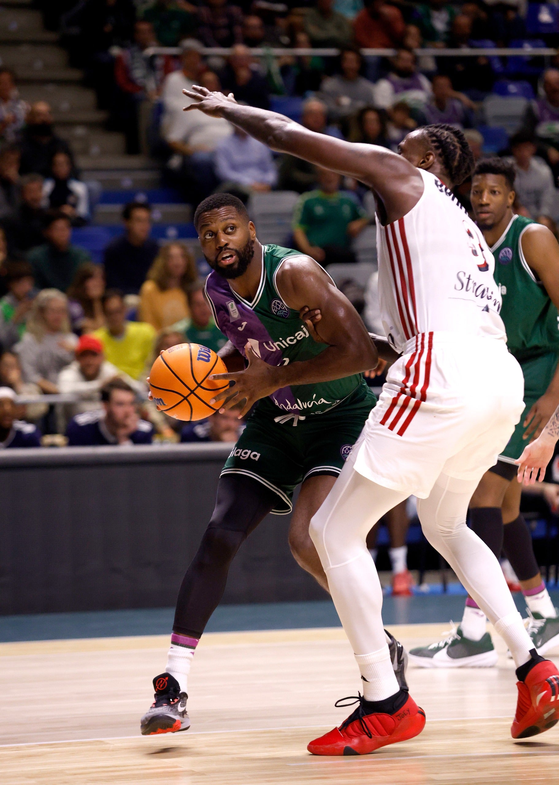 Las mejores imágenes del Unicaja-SIG Basket Estrasburgo