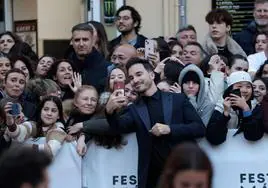 Alfombra roja de clausura del Festival de Málaga