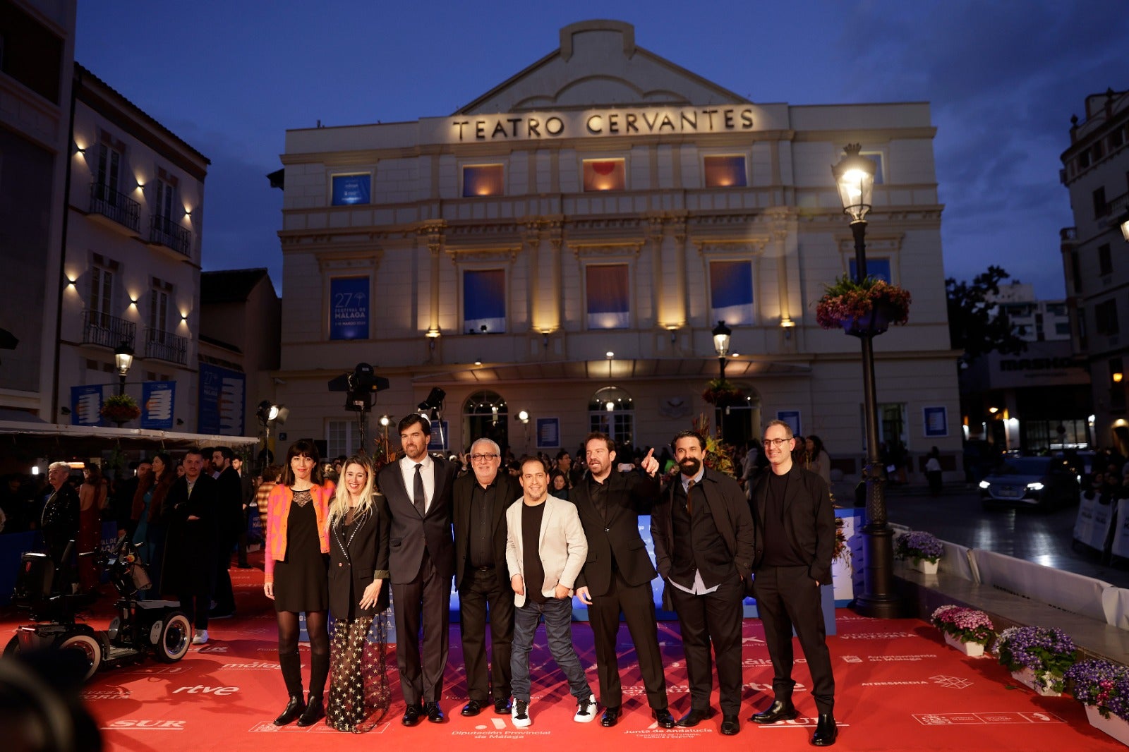 Alfombra roja de clausura del Festival de Málaga