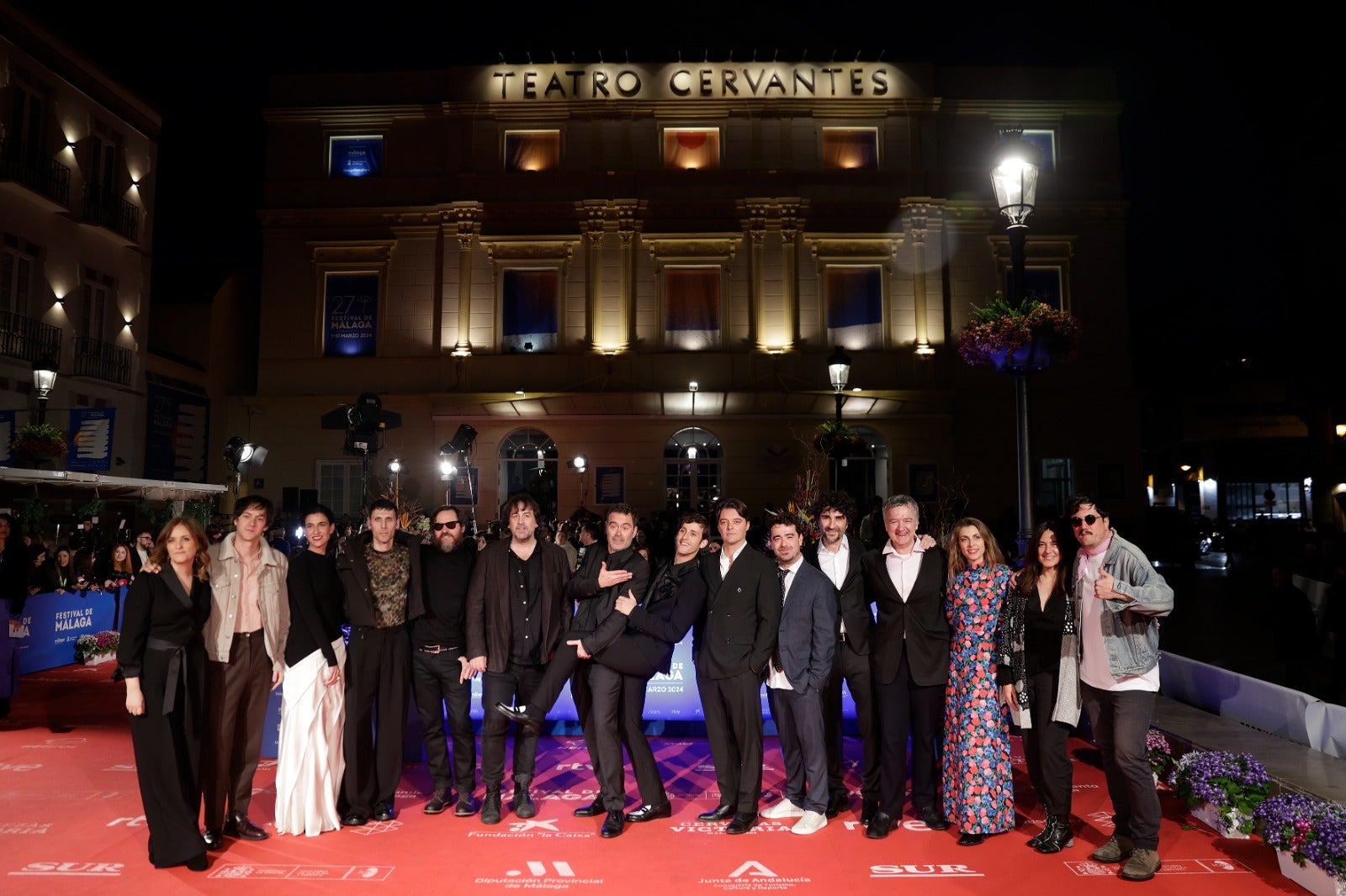 Alfombra roja de clausura del Festival de Málaga