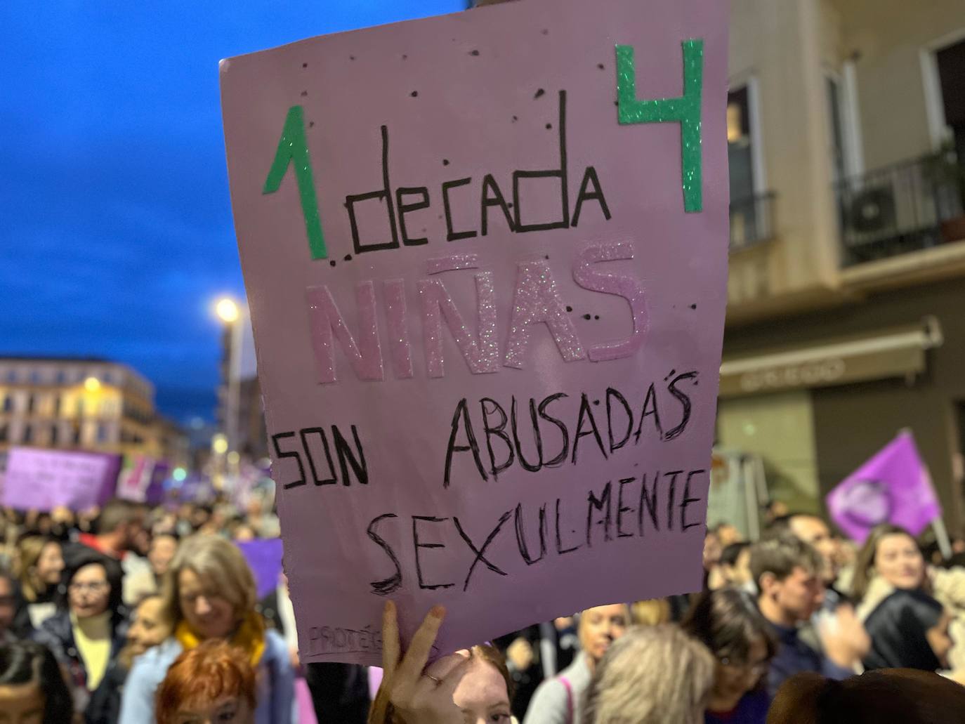 Las pancartas del 8M en Málaga