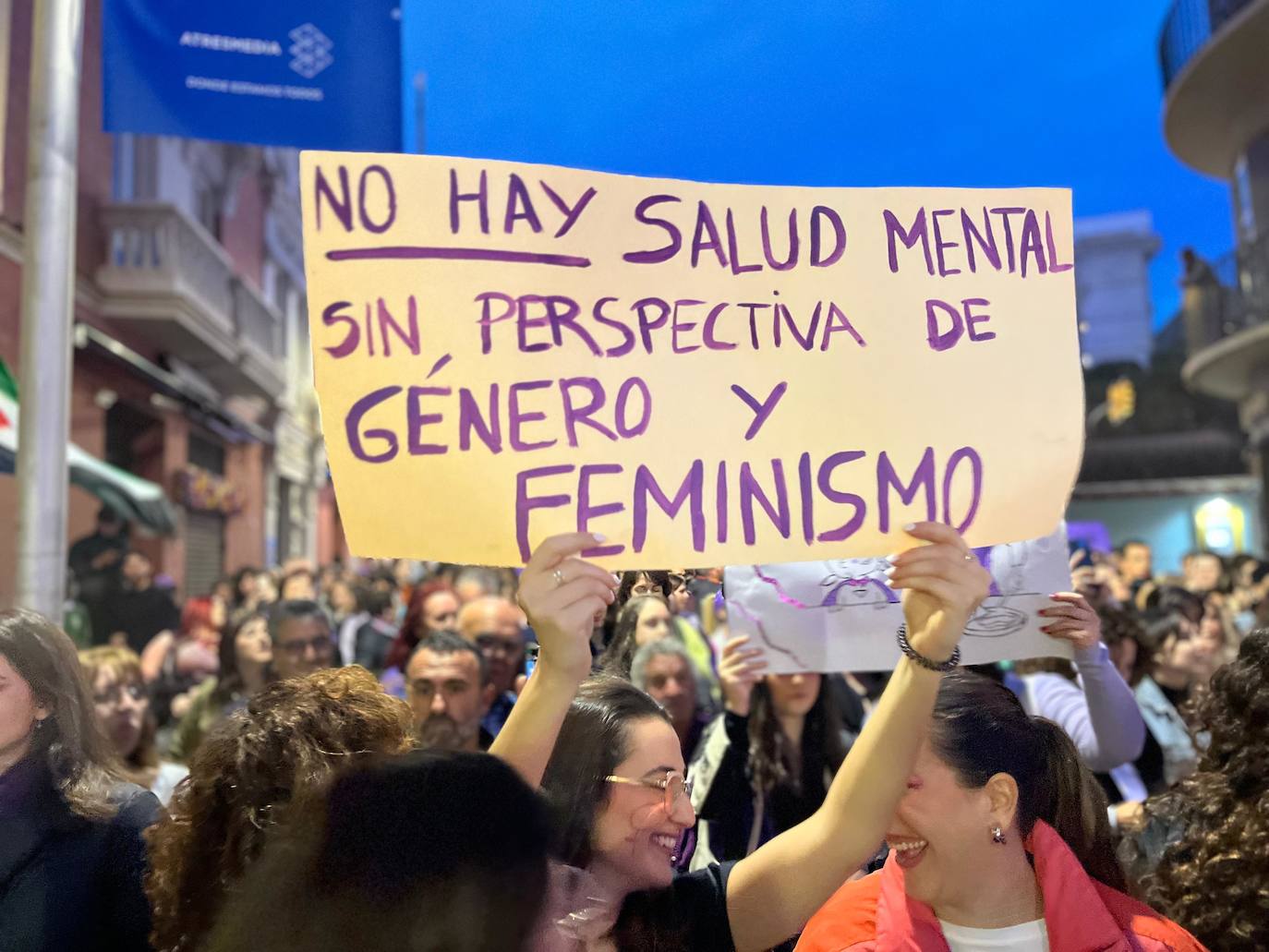 Las pancartas del 8M en Málaga