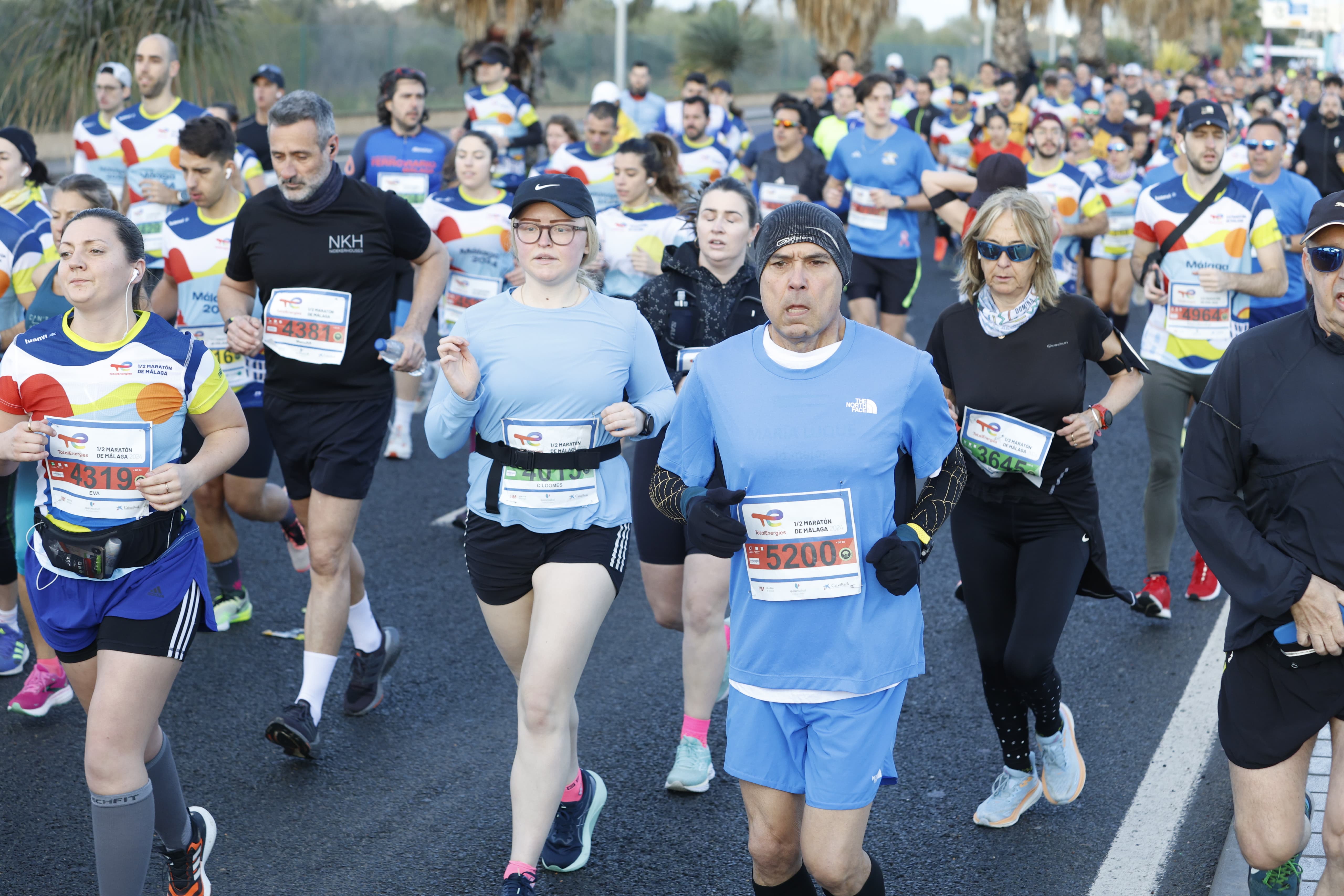 La XXXIII Media Maratón Ciudad de Málaga, en imágenes