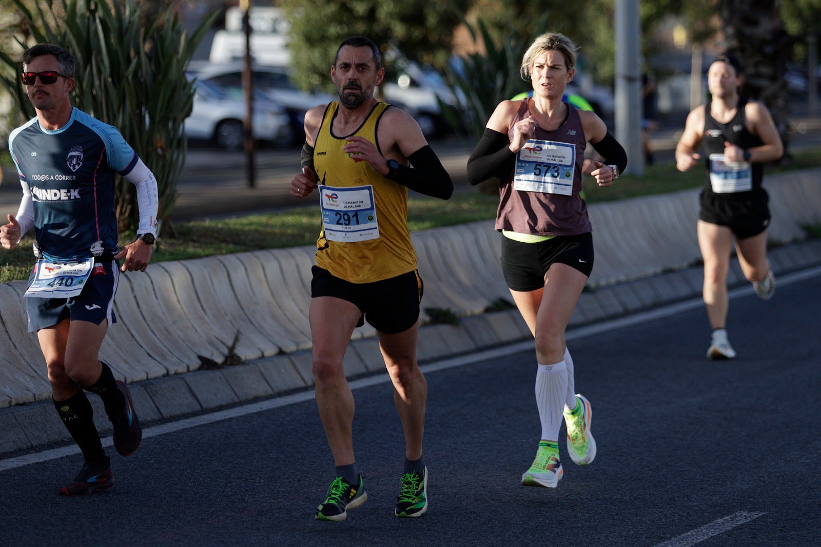 La XXXIII Media Maratón Ciudad de Málaga, en imágenes