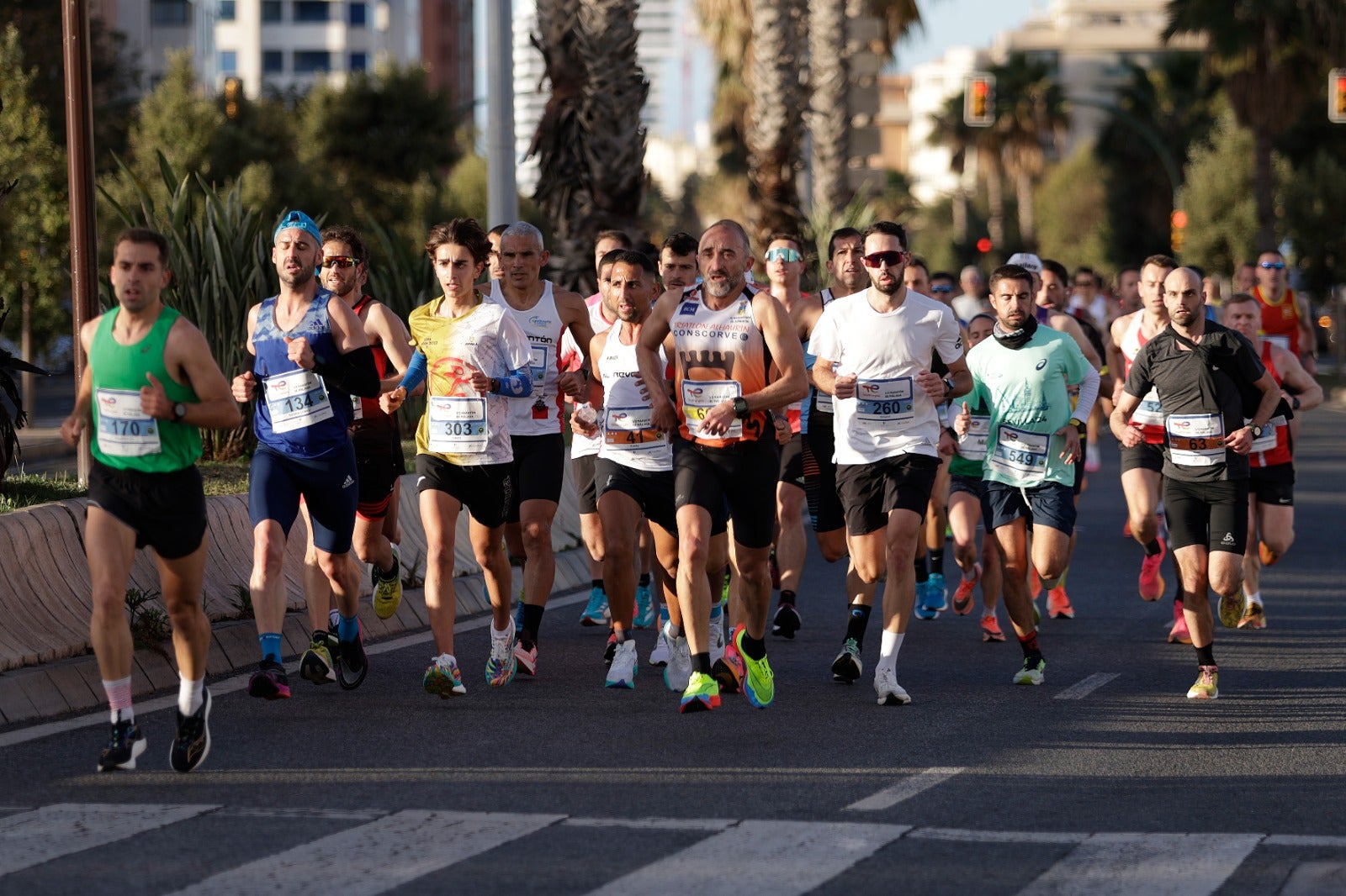 La XXXIII Media Maratón Ciudad de Málaga, en imágenes