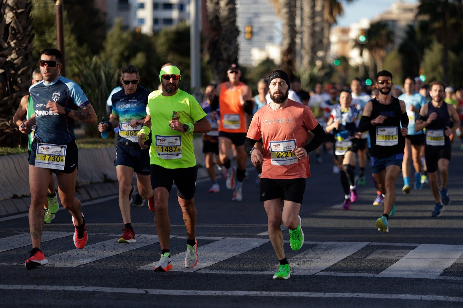 La XXXIII Media Maratón Ciudad de Málaga, en imágenes