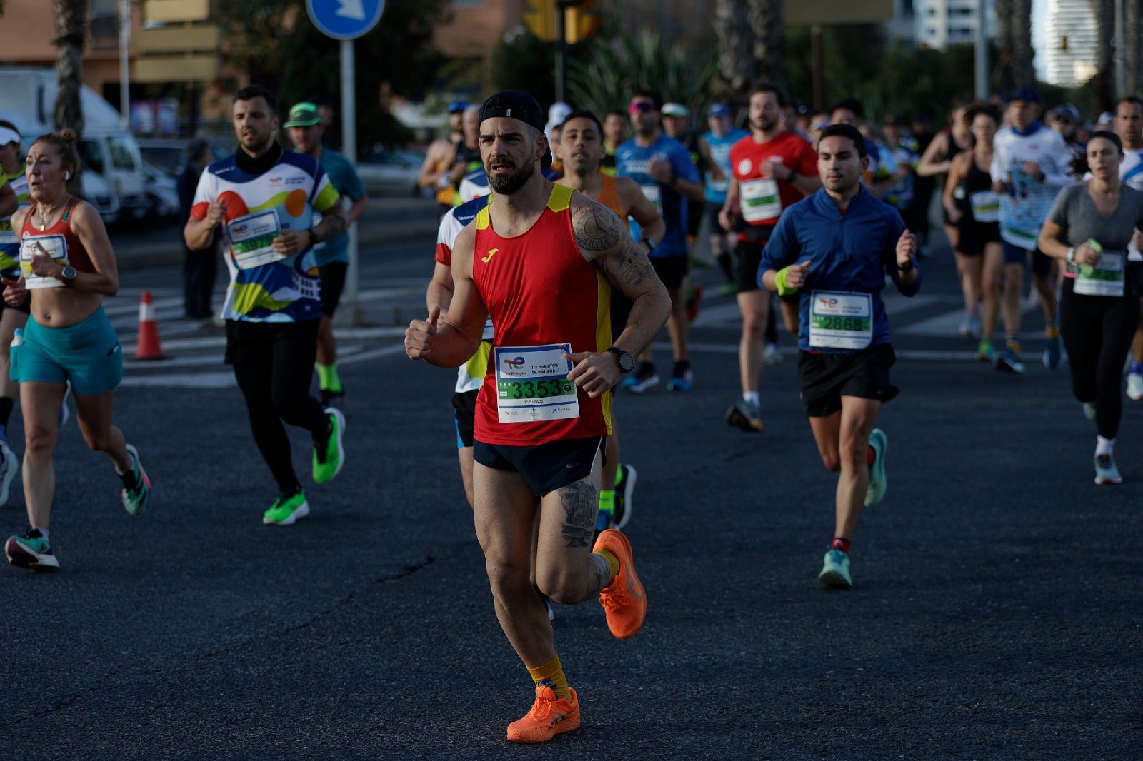 La XXXIII Media Maratón Ciudad de Málaga, en imágenes