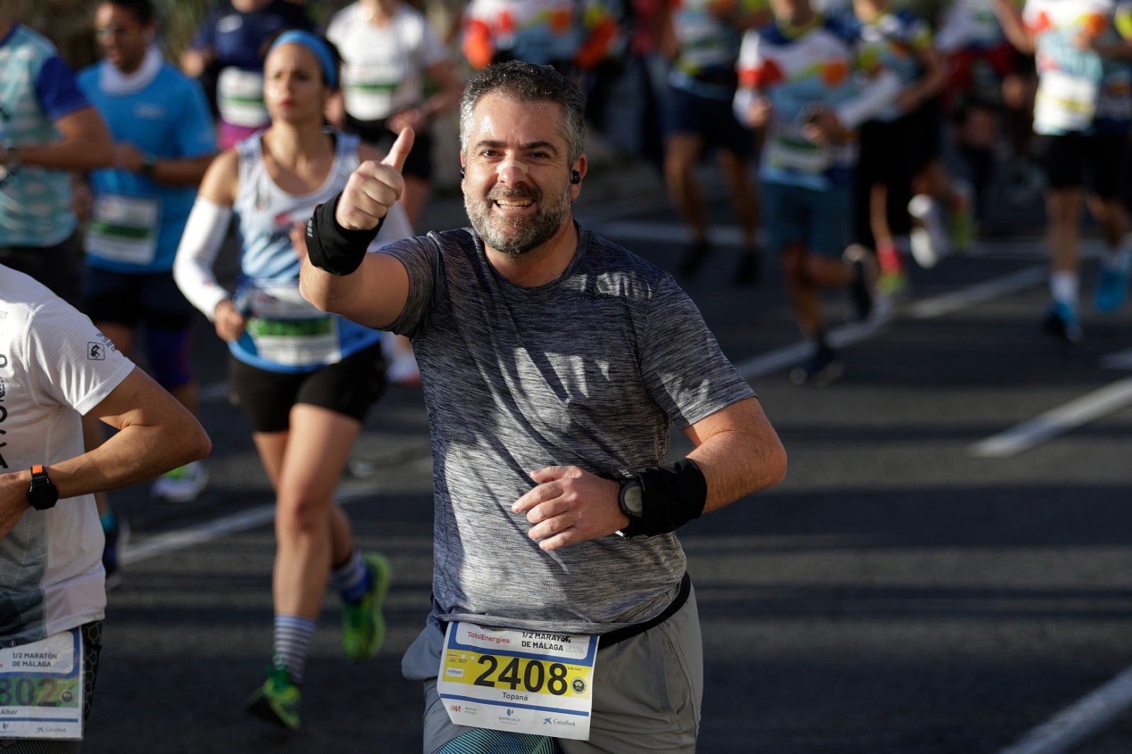 La XXXIII Media Maratón Ciudad de Málaga, en imágenes