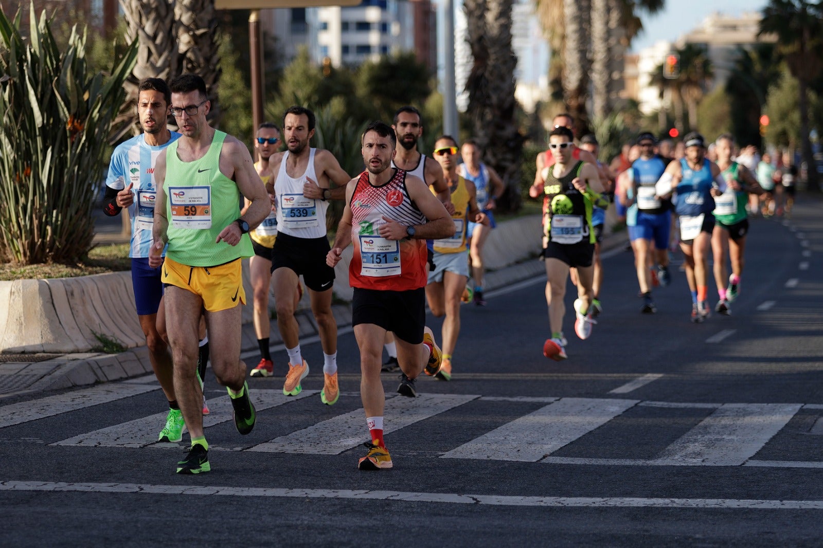 La XXXIII Media Maratón Ciudad de Málaga, en imágenes