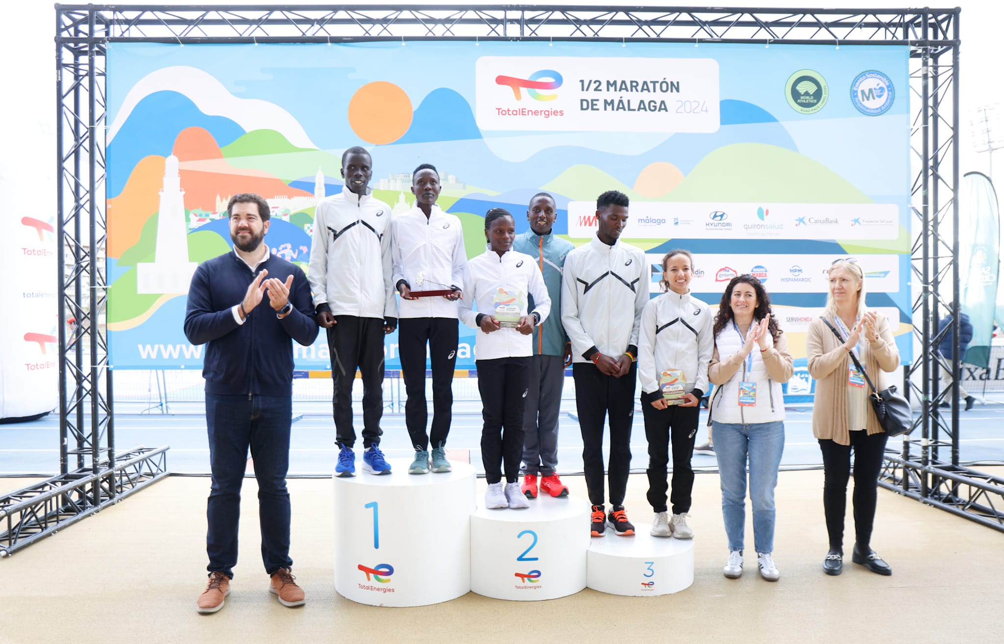 Ganadores del XXXIII Medio Maratón Ciudad de Málaga