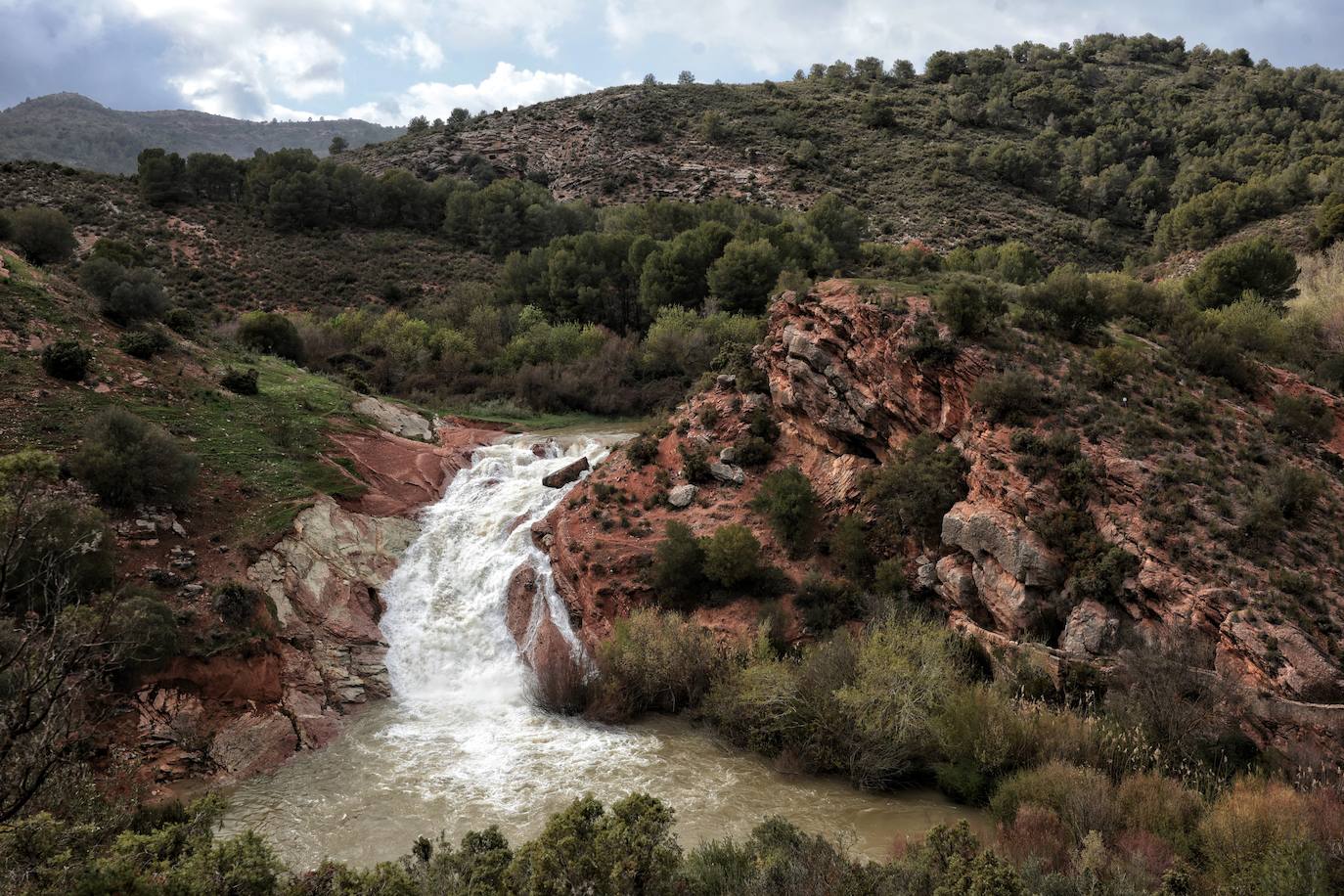 Caudal del río Turón (Ardales) este domingo