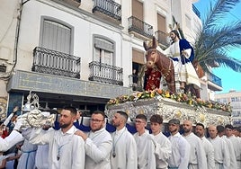 Imagen de archivo de la Cofradía de la Pollinica de Álora el Domingo de Ramos.