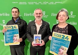 Acto de presentación de la programación festiva prevista en Cajiz este fin de semana.