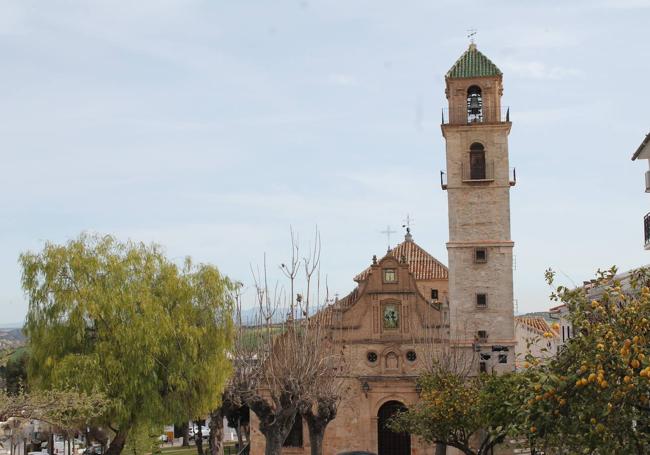 La iglesia dela Inmaculada sirve de punto de partida