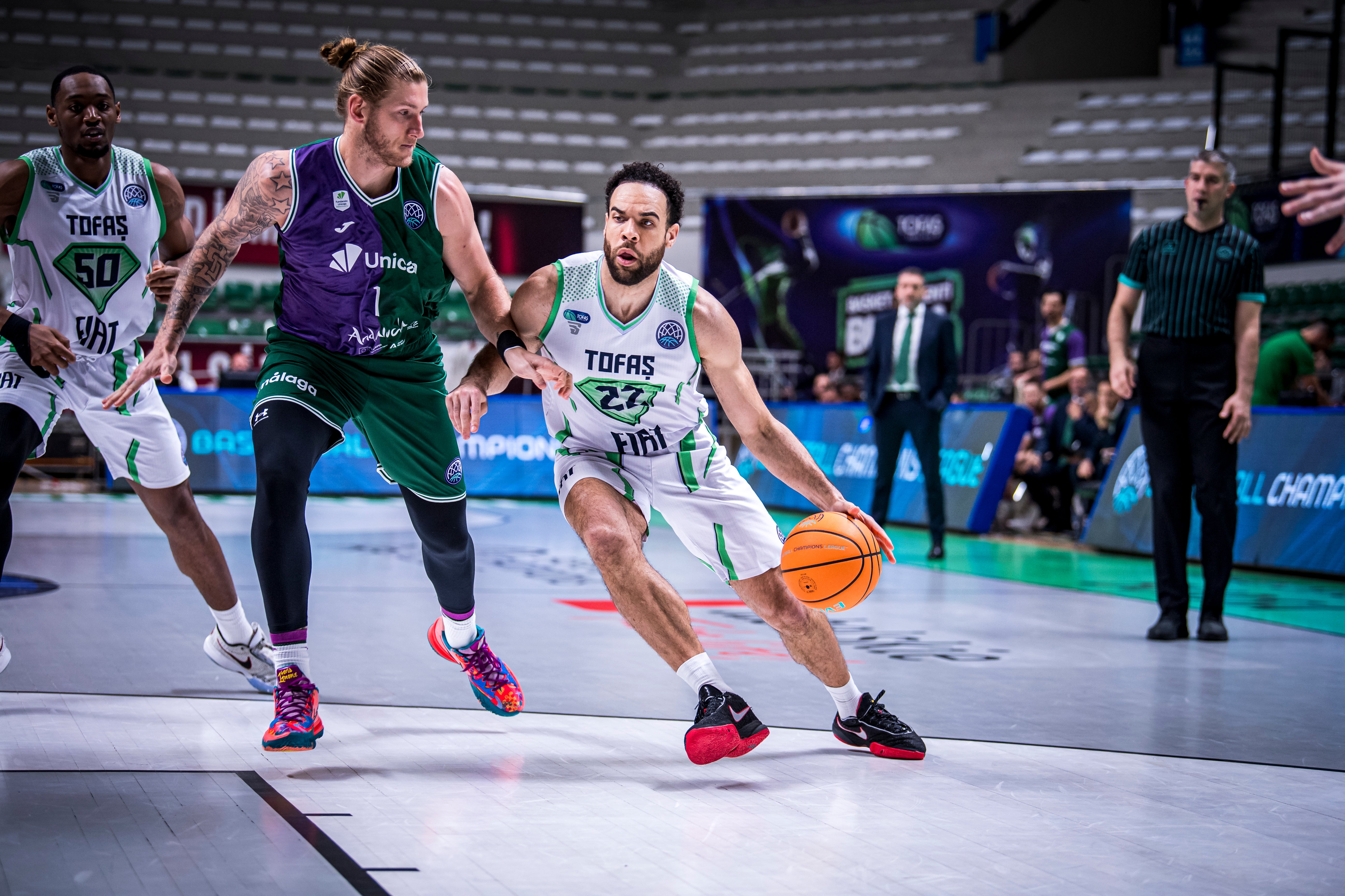 El Tofas Bursa-Unicaja, en imágenes